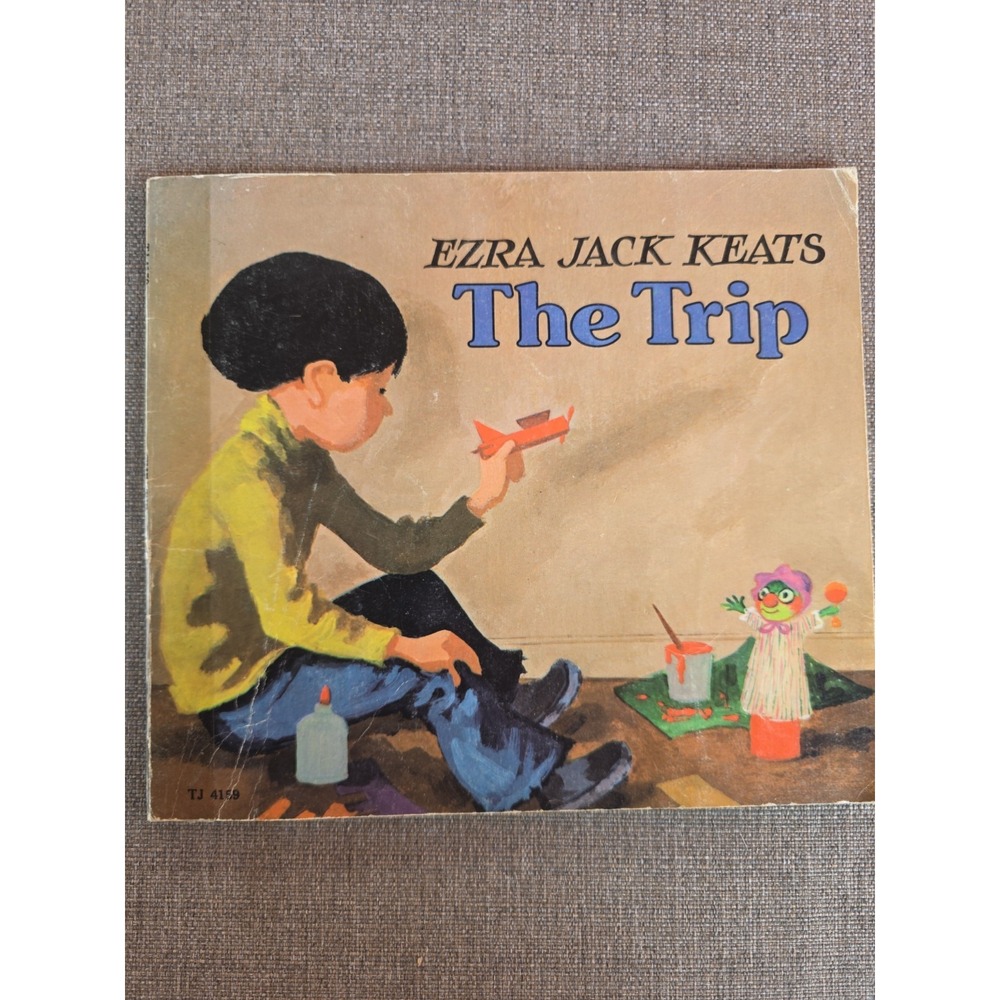The Trip by Ezra Jack Keats Vintage Children's Picture Book Paperback Scholastic
